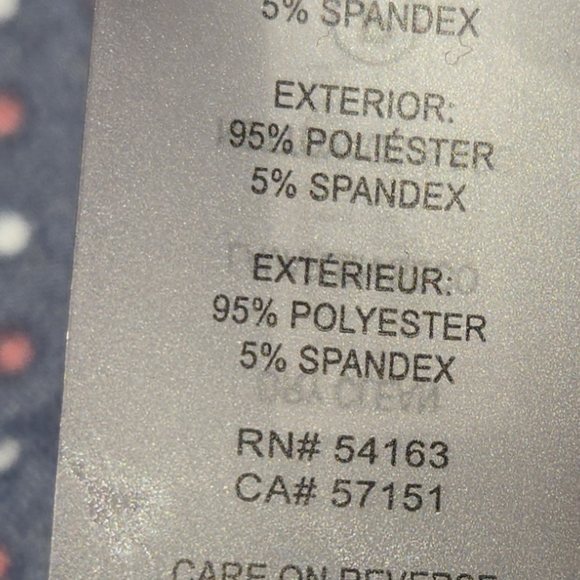 Tommy Hilfiger Sleeveless Red, White, Blue Top w Keyhole Neck - Picture 4 of 7